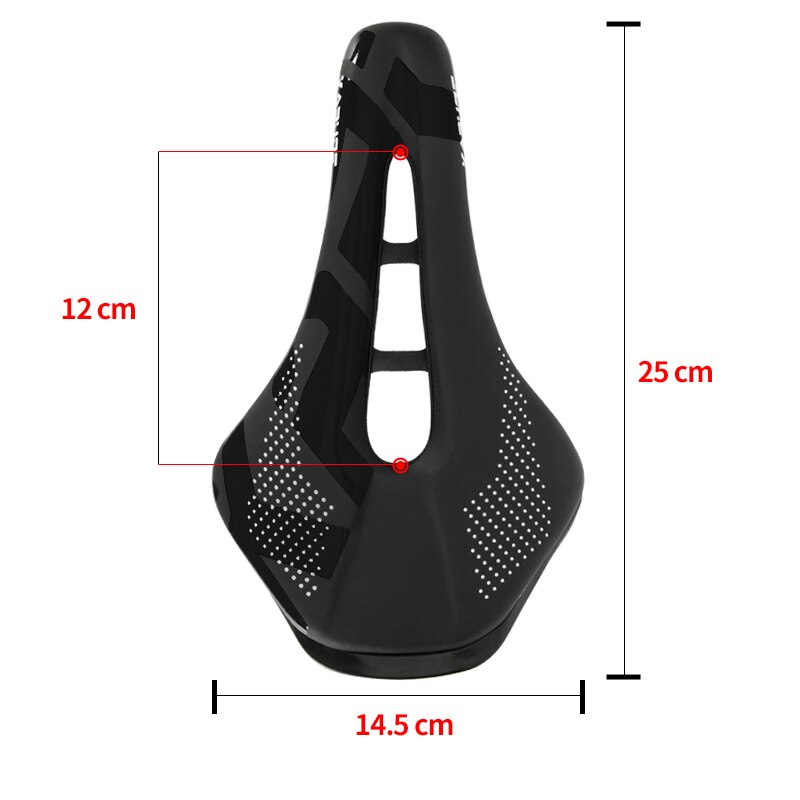 Saddle Road Mtb Mountain Bike Bicycle Saddle for Man Cycling Saddle Trail Comfort Races Seat Red White Green 250*145mm