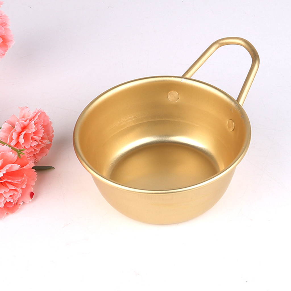 Aluminium Gelb Koreanischen Traditionellen Schalen für Makgeolli Koreanische roh Reis Wein