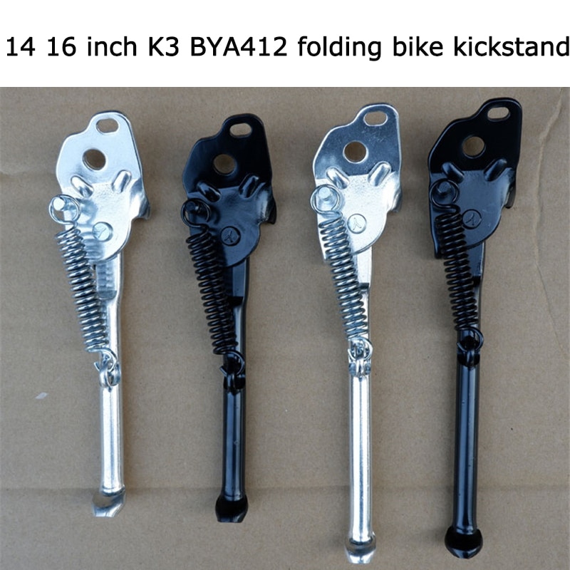 Soporte de bicicleta plegable K3 de 14/16 pulgadas para Dahon bya 412, soporte lateral, soporte de estacionamiento de aleación de aluminio ultra ligero para fnhon
