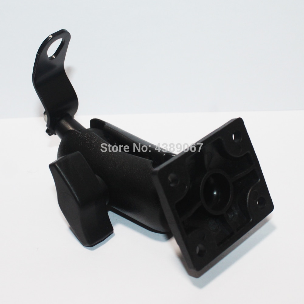 Motorcycle Mirror Rear View Mount with Universal AMPs 4 Hole Pattern Square Base for Garmin Zumo,TomTom Rider etc