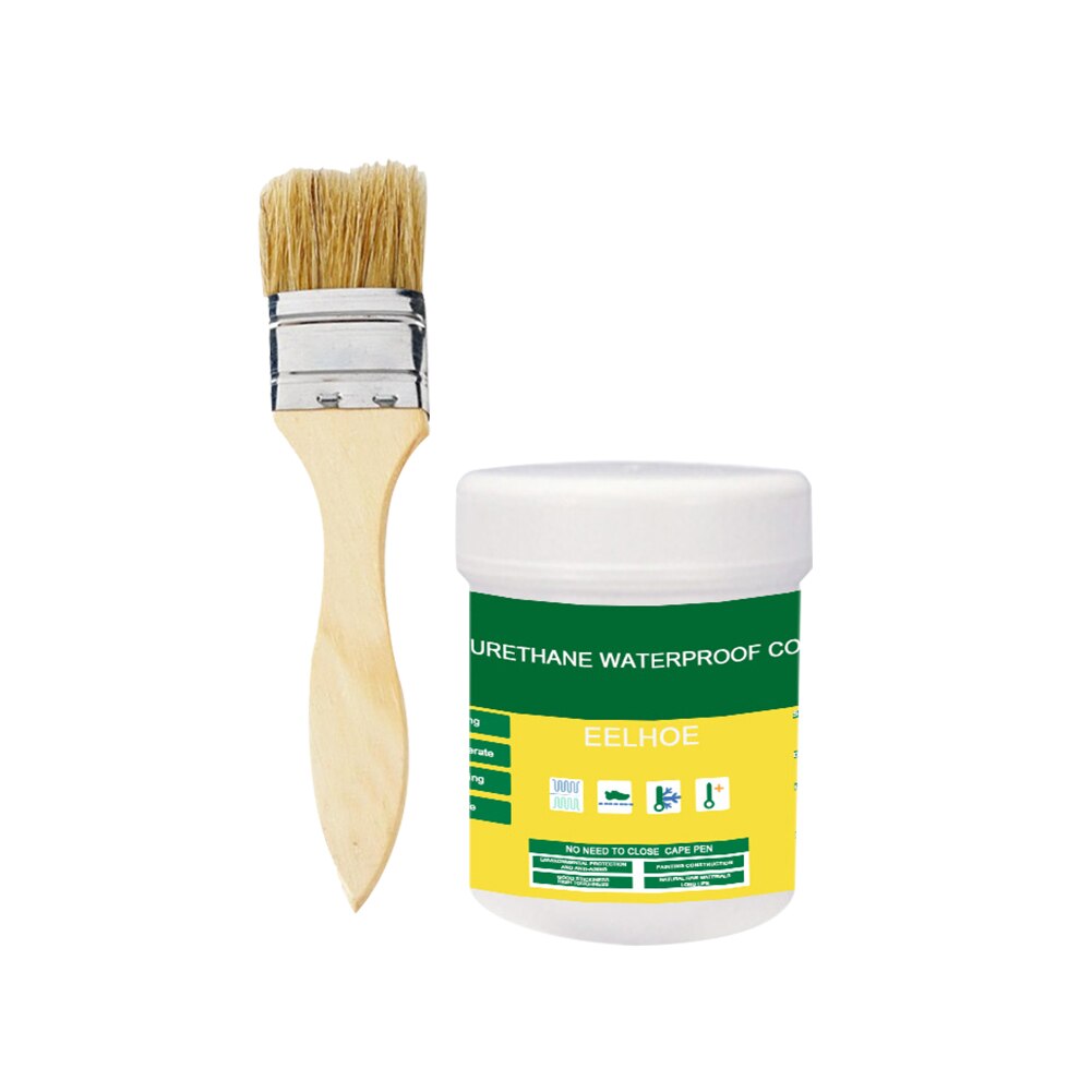 Transparent Waterproof Sealant Paste Repair Broken Surfaces Sealer w/Brush: 30g