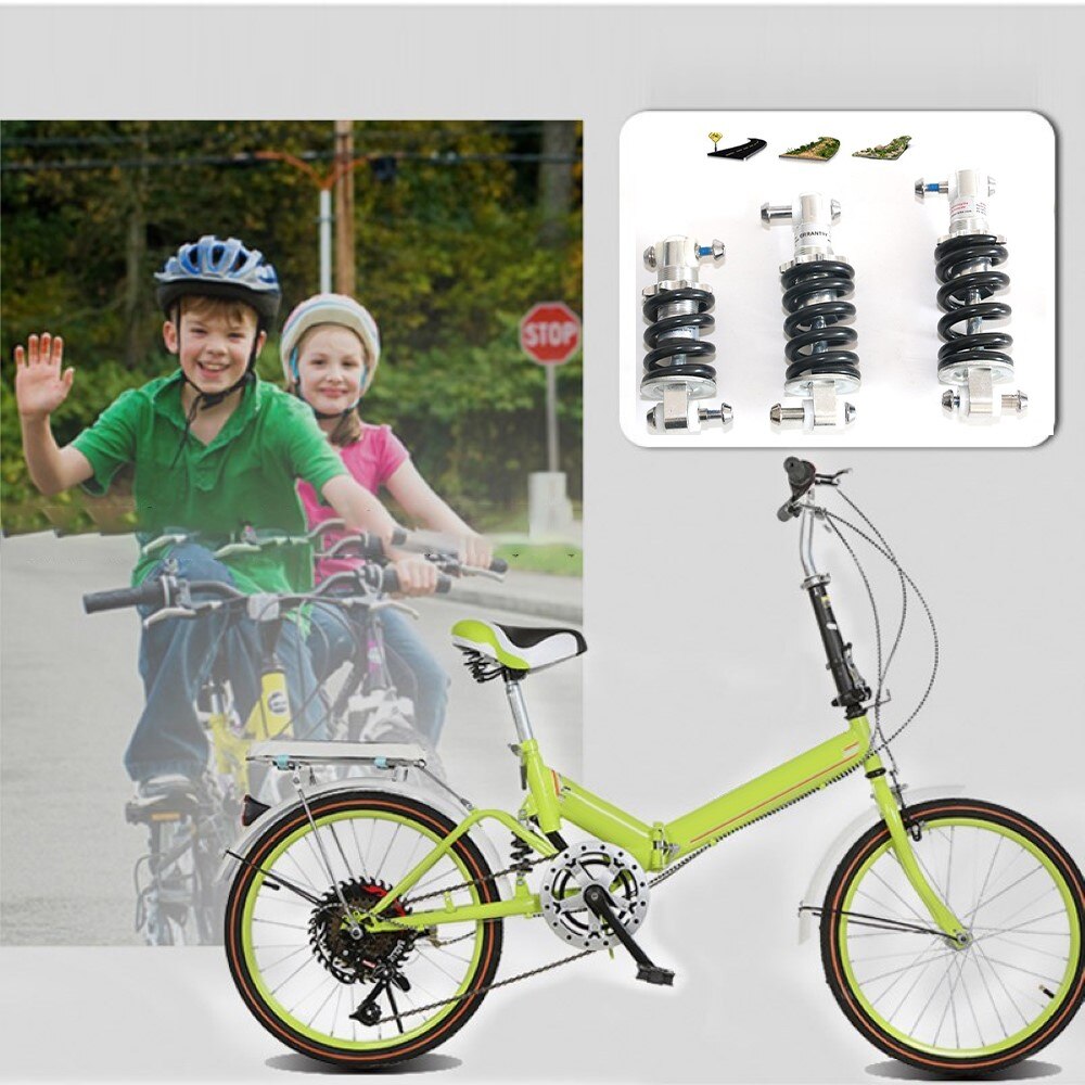 VTT métal durabilité amortisseur Suspension arrière ressort de pare-chocs 100mm 125mm 150mm pour vtt vélo accessoires