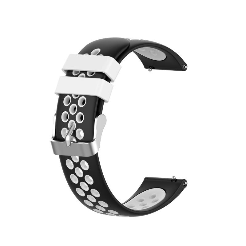 20mm Two-color Watch Strap For Samsung Galaxy Watch Active 2 Sport Silicone Smart Wristbands For Galaxy Watch Active 2 Strap: 02