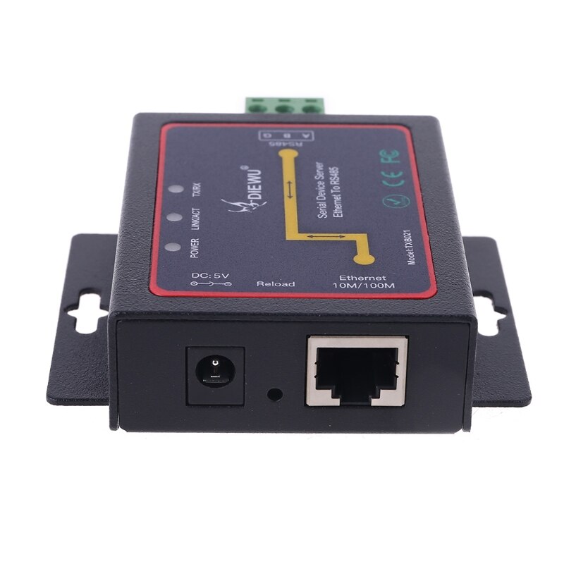 Serial Server RJ45 to RS485 LAN Ethernet Converter Module with Built-in Webpage