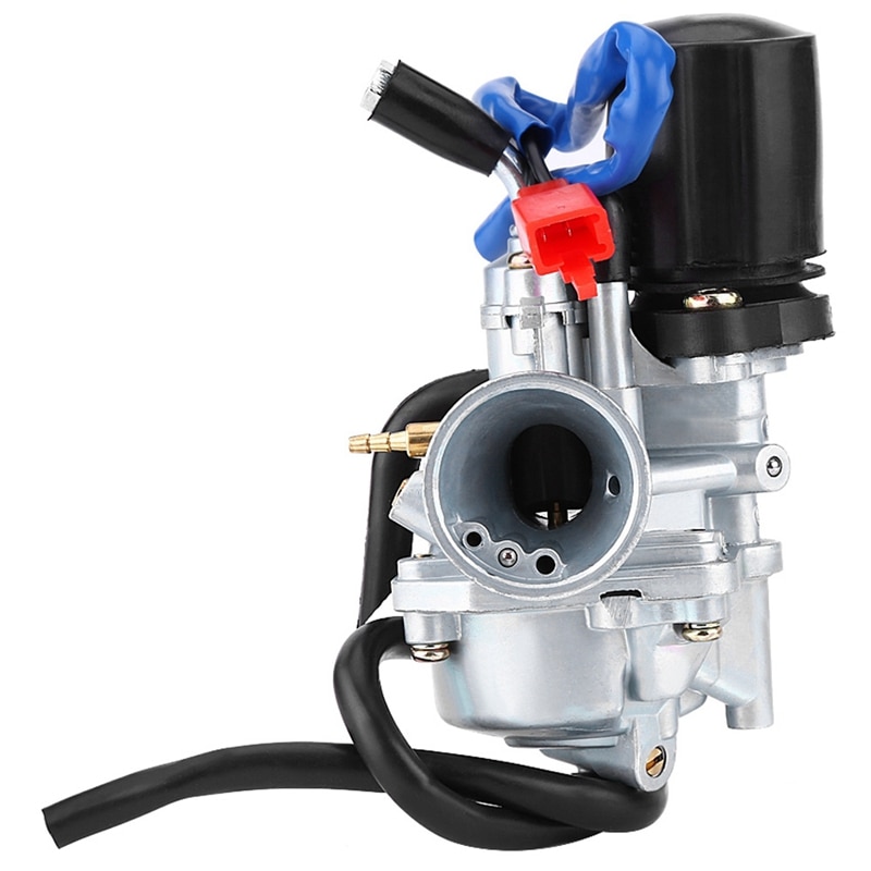 19Mm Carburateur Bromfiets Carb Voor 2 Takt Piaggio Zip Voor Yamaha Jog 50 50Cc Scooter 50Cc 70Cc 90Cc Mini carb Atv 1E40Qmb: Default Title