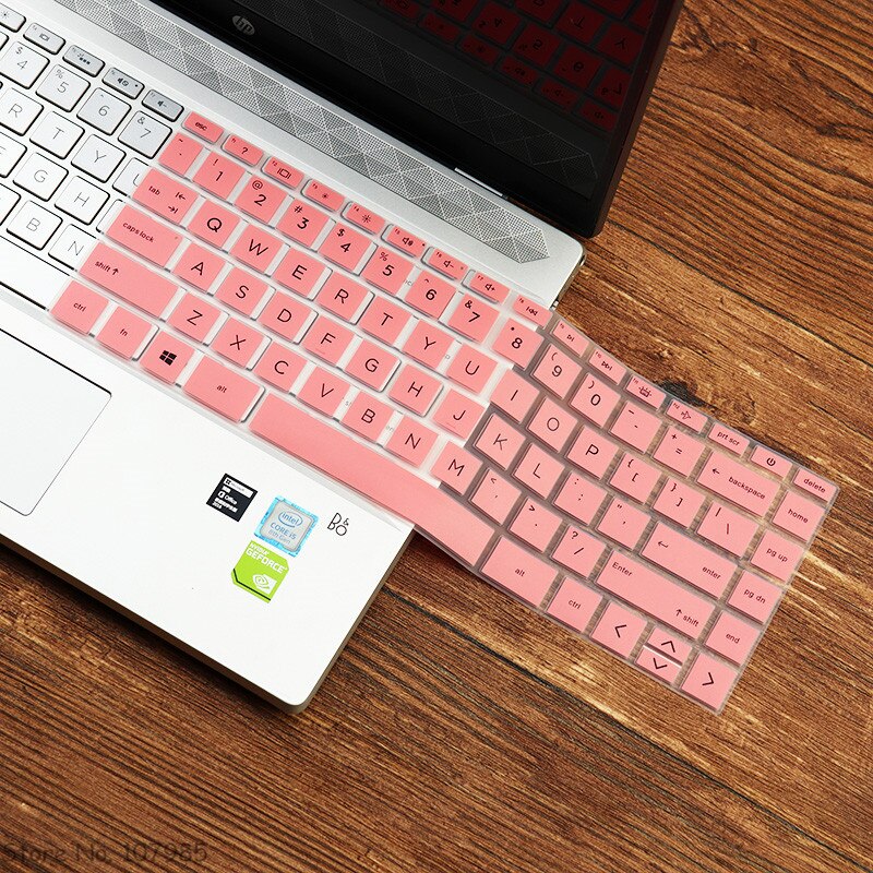 14" Silicone Laptop Keyboard Cover Skin Protector For HP Pavilion X360 14-DV Series 14-dv0003TX 14-dv0005TX 14-dv0006TX dv0010TX: Pink