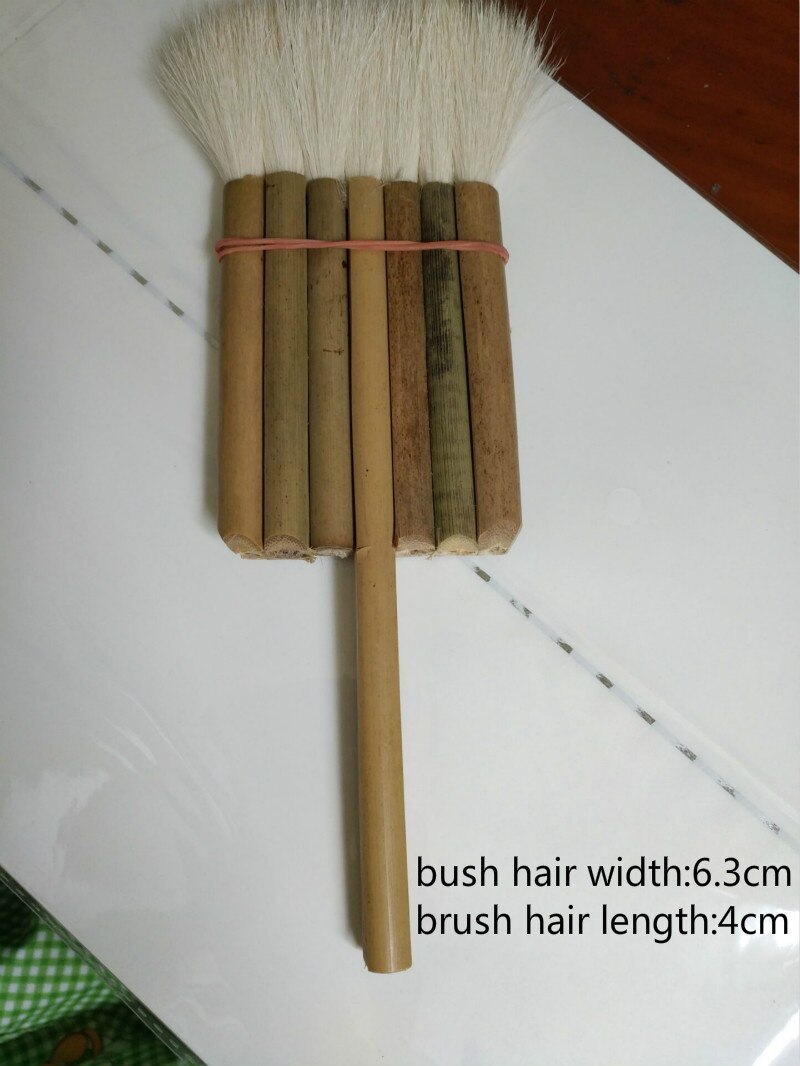Wool Paint Brush Wooden Handle Goat Hair Joint Brush Watercolor Acrylic Oil Paint Brushes for Painting Art Supplies: 7 joint brush