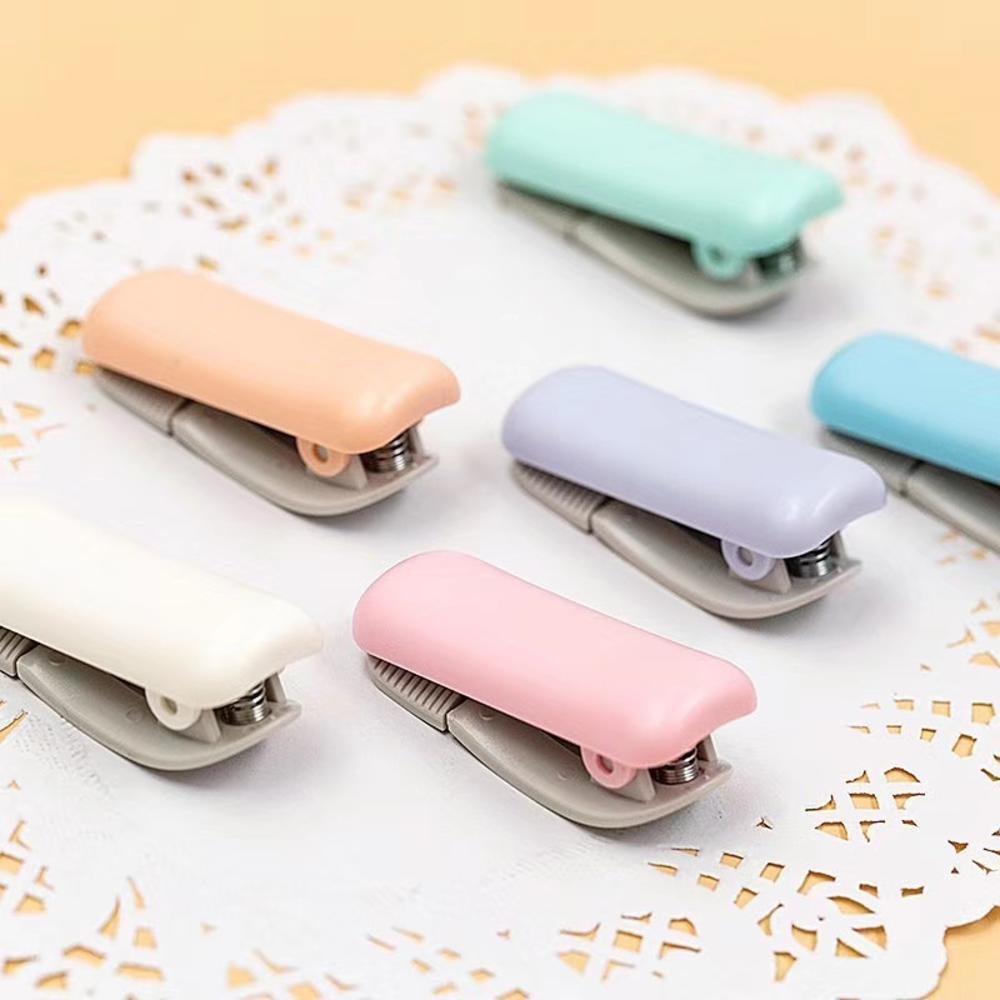 Washi Tape Cutter Mini Washi Tape Dispenser Kawaii Portable Roll Masking Tape Cutter Holder Dispenser Type 6-30 mm