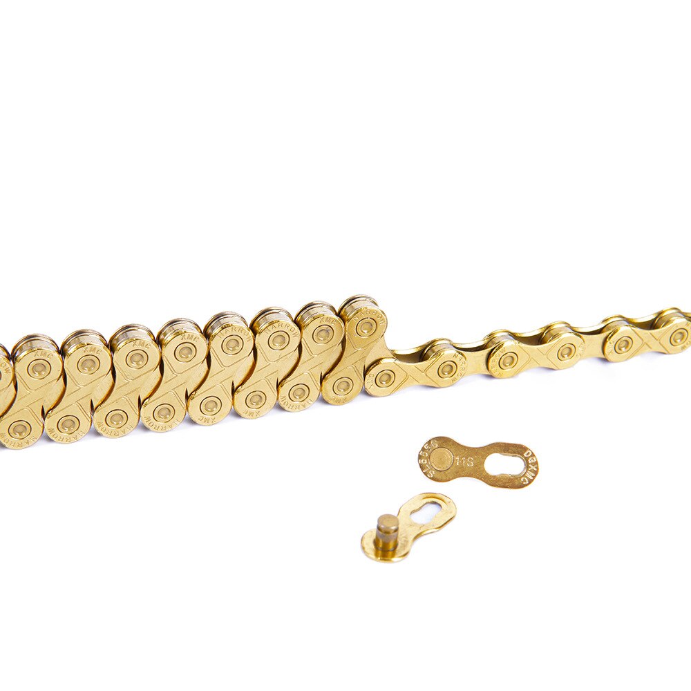 Bicycle chain 9 10 11 speed ultralight road bike mtb 9 10 11s chaine velo 116 links chian gold bicycle parts