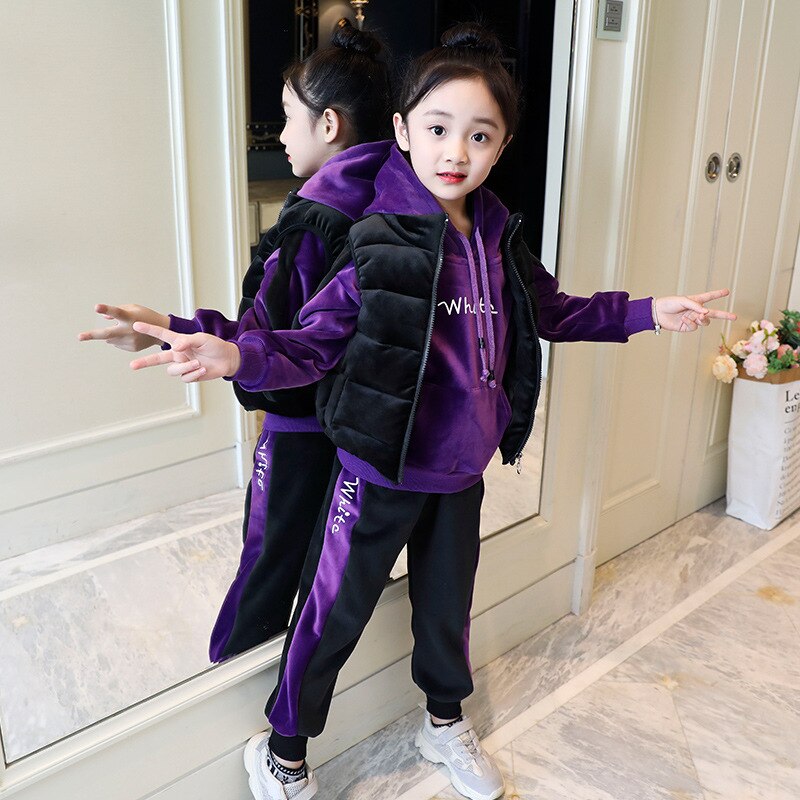 Meisjes Winter Jassen Warm Vest Voor Kinderen Kinderen Dikker Jassen Jas Mouwloos Vest Voor Tiener Meisje Uitloper