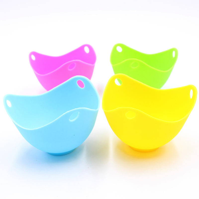 1pcs Food Grade Silicone Egg Boiler Steamed Egg Bowl Food Silicone Egg Boiler Cooking Tools Multifunctional Steamed Egg Pot
