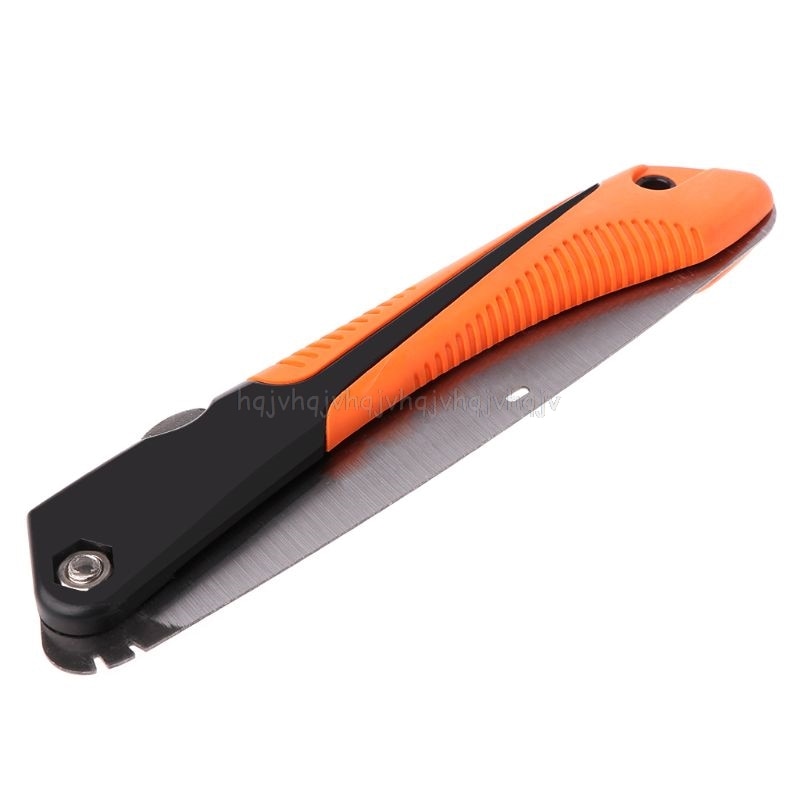 1PC Folding Steel Wood Cutting Survival Hand Saw 7Teeth per Inch Household Garden Pruning Saw Hand Tools 6/8/10" O12 19