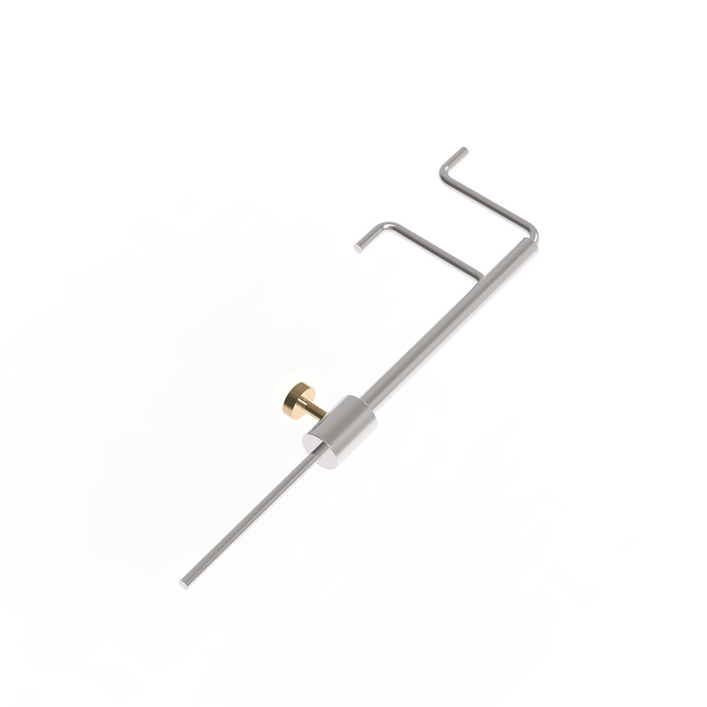 LOMMI – Kit d&#39;outils de Luthier pour violon, outil de mesure du son, Clip de récupération et réglage, Kit de réparation de fabrication de violon en métal argenté: Sound Post Gauge