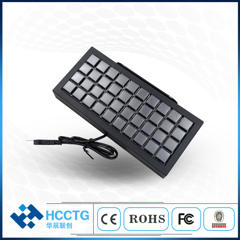 40 Keys Mechanical POS Programmable Keyboard KB40 With Programming Tool