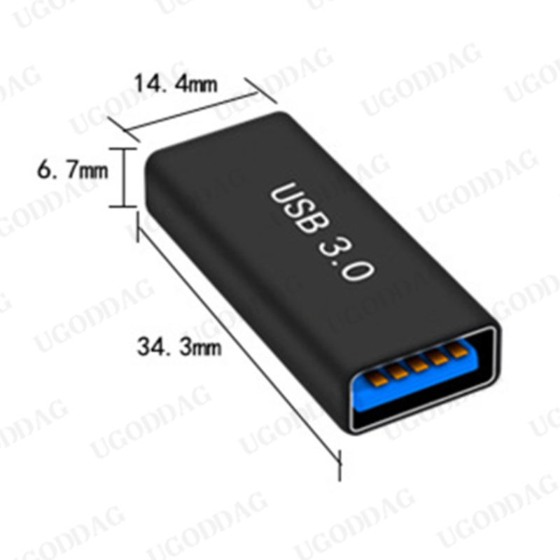 1PCS USB 3.0 Adapter Male to Female Fmale-Female Male-Female Converter Coupler Changer Connector Durable for PC Laptop