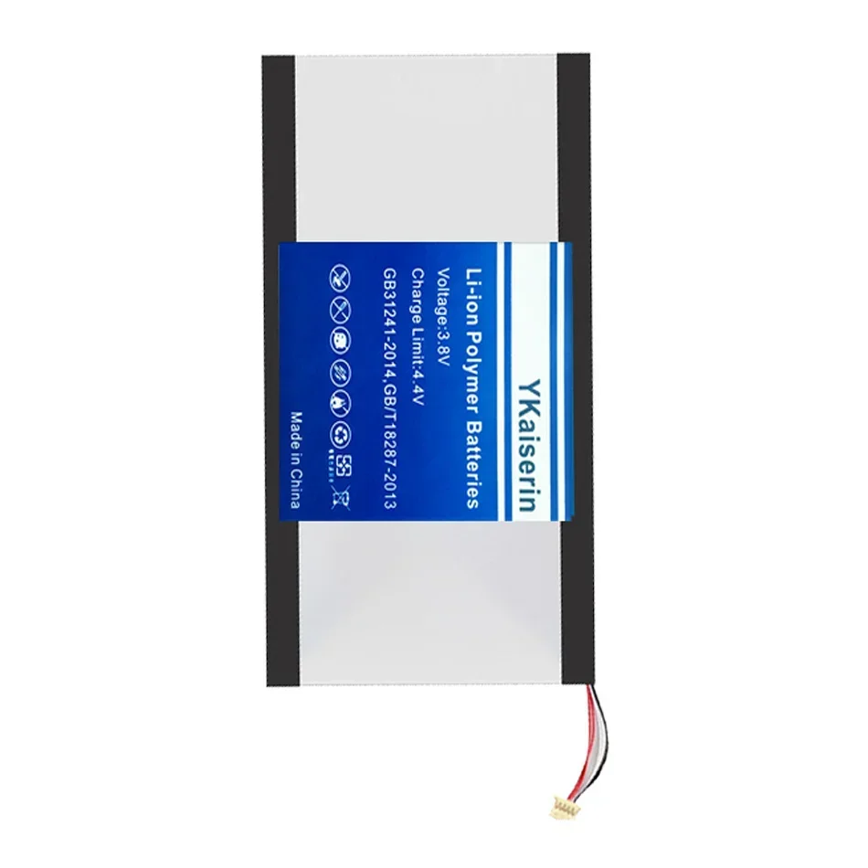 Batería YKaiserin de 9200mAh T40Plus para tableta Teclast T40 Plus/T40 Pro T40Pro, baterías con enchufe de 5 cables