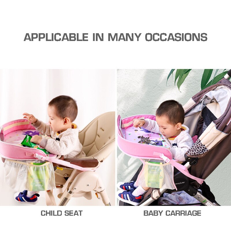 Plateau de siège de voiture pour bébé, directe, poussette, jouet pour enfants, support d&#39;eau, Table Portable pour enfants