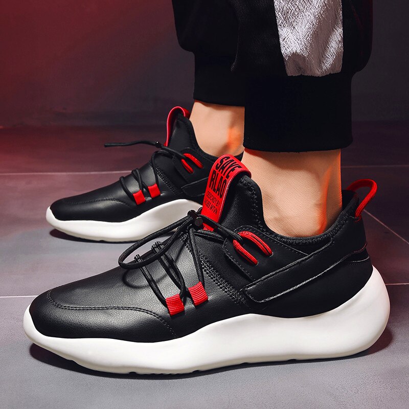 Heren lichtgewicht joggingschoenen ademend comfortabele platte schoenen heren sneakers deodorant heren casual schoenen transport