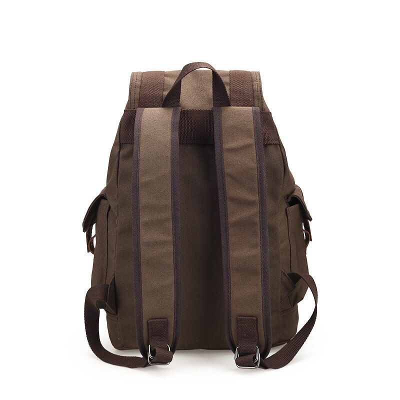 mode mannen rugzak vintage canvas rugzak schooltas mannen/Vrouwen reistassen grote capaciteit rugzak tas