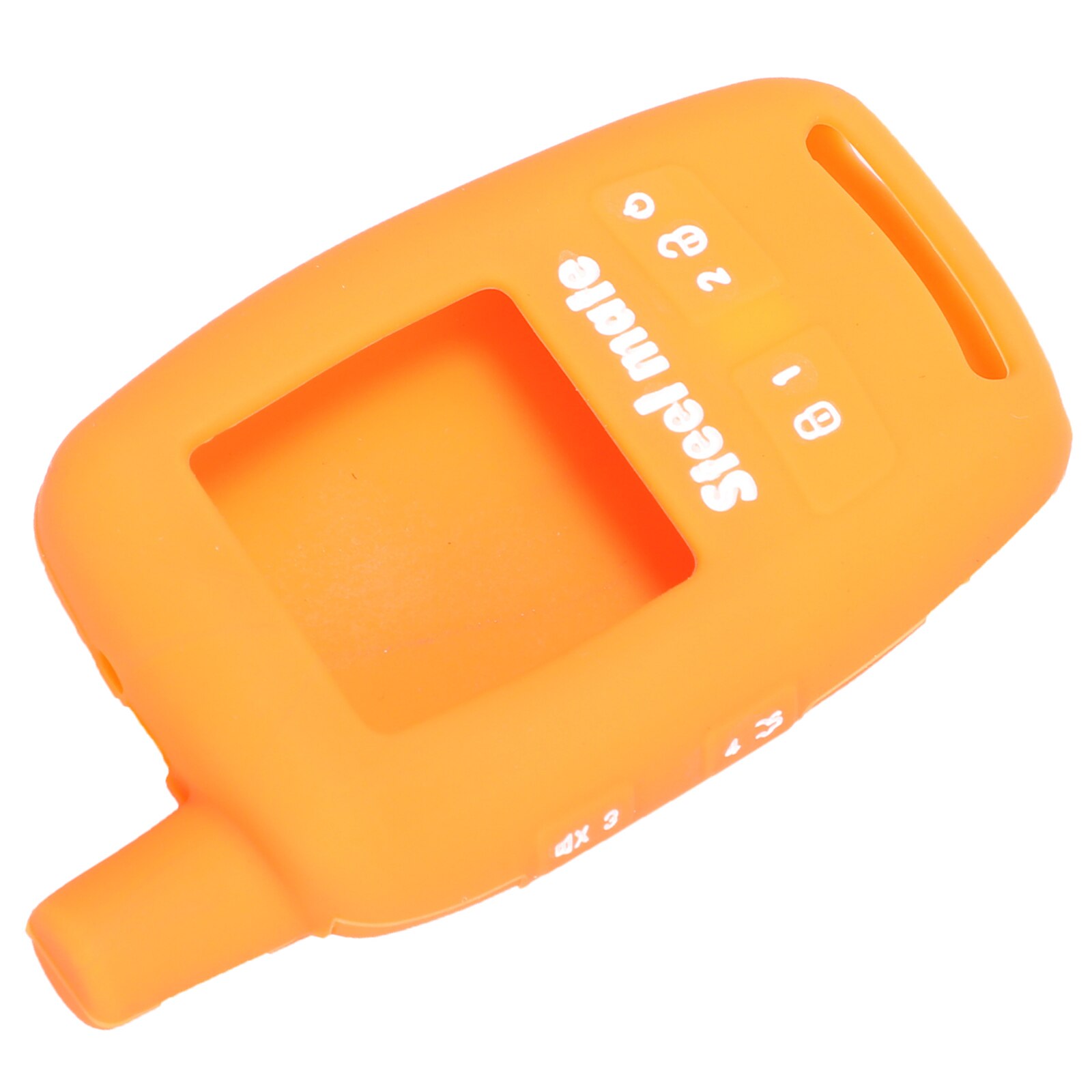 Training Definition Alarm Remote Silicone Cover for Steel Mate BCM Steelmate Iron General Red Bat 8006 Car Control Key FOB Case: Orange