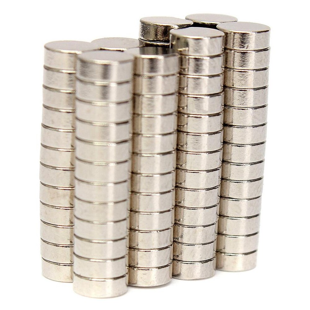 100Pcs 5x2 Neodymium Magnet Permanent NdFeB Super Strong Powerful Small Round Magnetic Magnets Disc 5mm x 2mm
