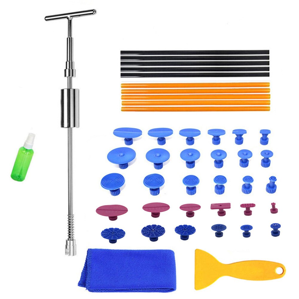 pdr tools car dent repair kit Dent Removal Paintless Dent Repair Tools Dent Puller reverse /Slide Hammer repair hammer tap down: package3