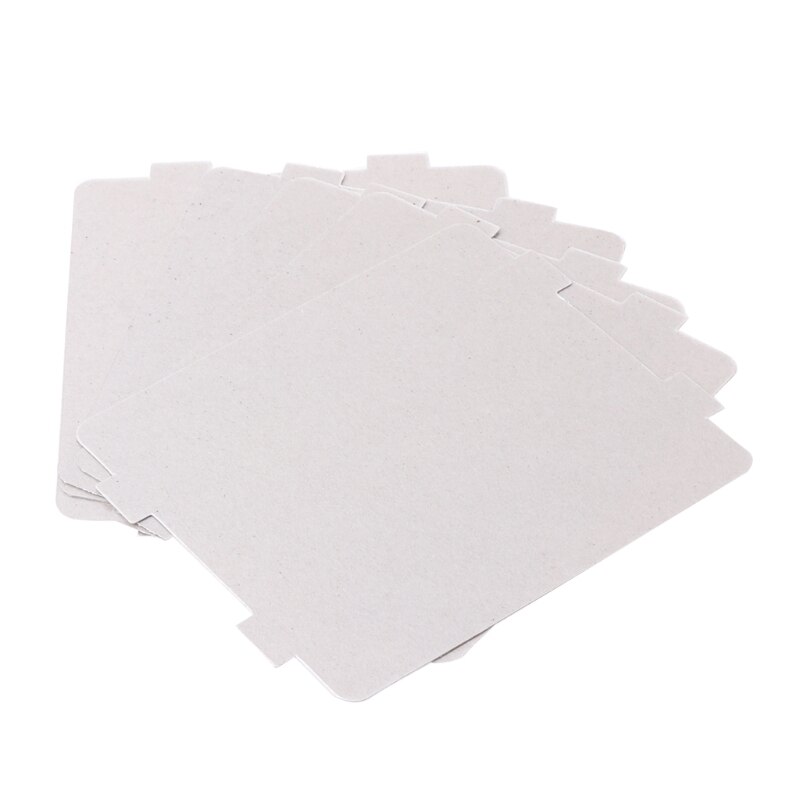 5Pcs Mica Plates Sheets Microwave Oven Repairing Part 108x99mm Kitchen For Midea