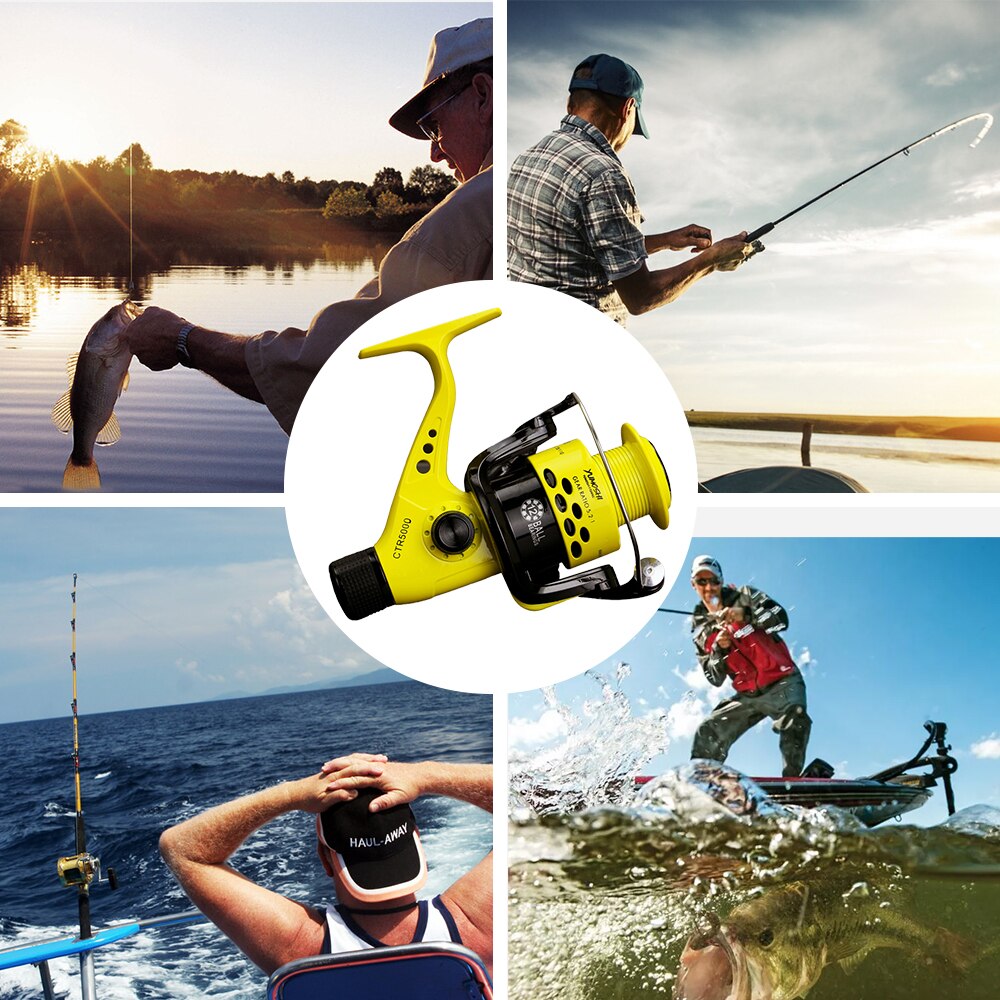 Barato carretel de pesca 12bb CTR2000-7000 5.5:1 metal completo dobrável roda pesca vismolen esquerda/mão direita pesca acessórios