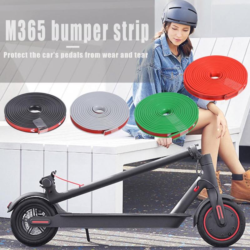 Scooter elétrico tira de proteção anti-colisão para xiaomi mijia m365 skate corpo scratchproof tiras de risco 1 pçs