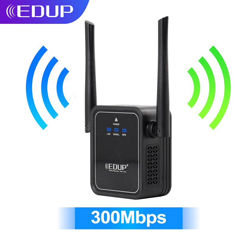 Edup 300Mbps Wifi Repeater Draadloze Netwerk Extender Wifi Extender Signaal Versterker Signaal Booster Repetidor