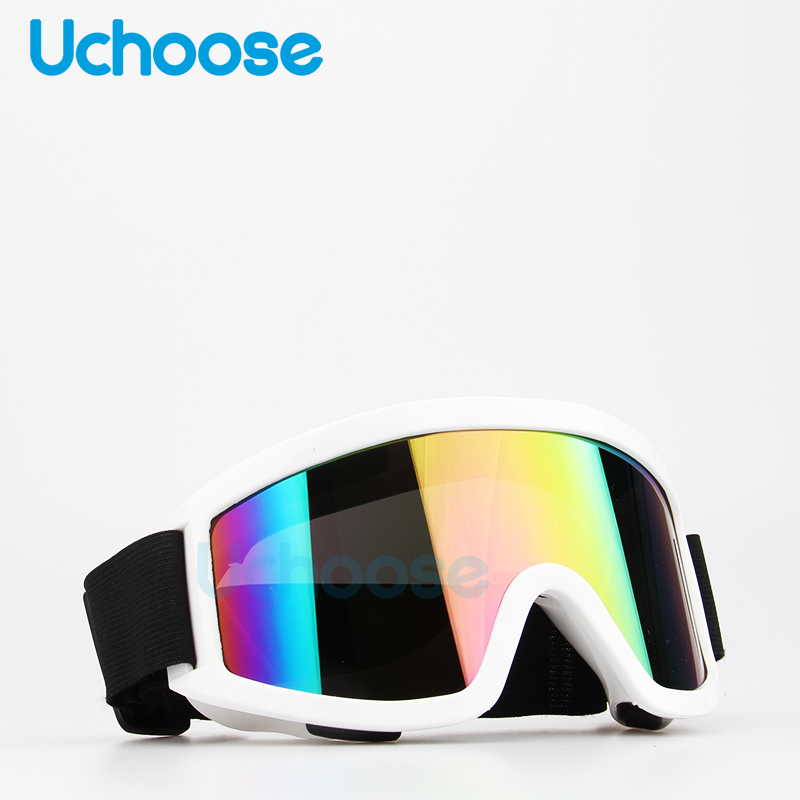 Gafas para casco de motocicleta, gafas protectoras para exteriores, gafas de sol para motocicleta, gafas para ATV, gafas para Motocross ATV: Beige