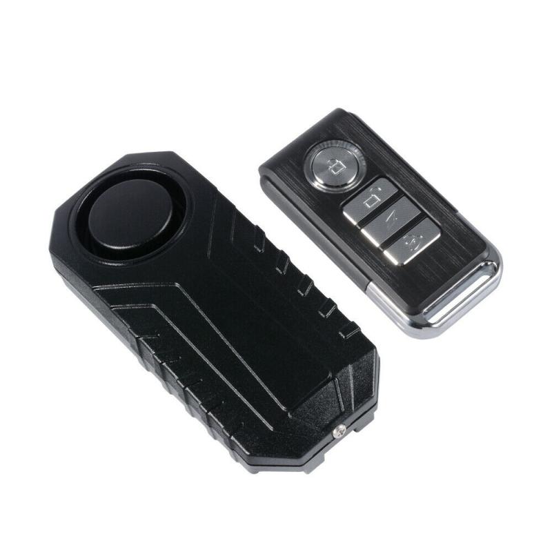 113dB Loud Wireless Bicycle Anti-theft Alarm Waterproof Remote Control Bike Motorcycle Electric Vehicle Warning Alarm Sensor