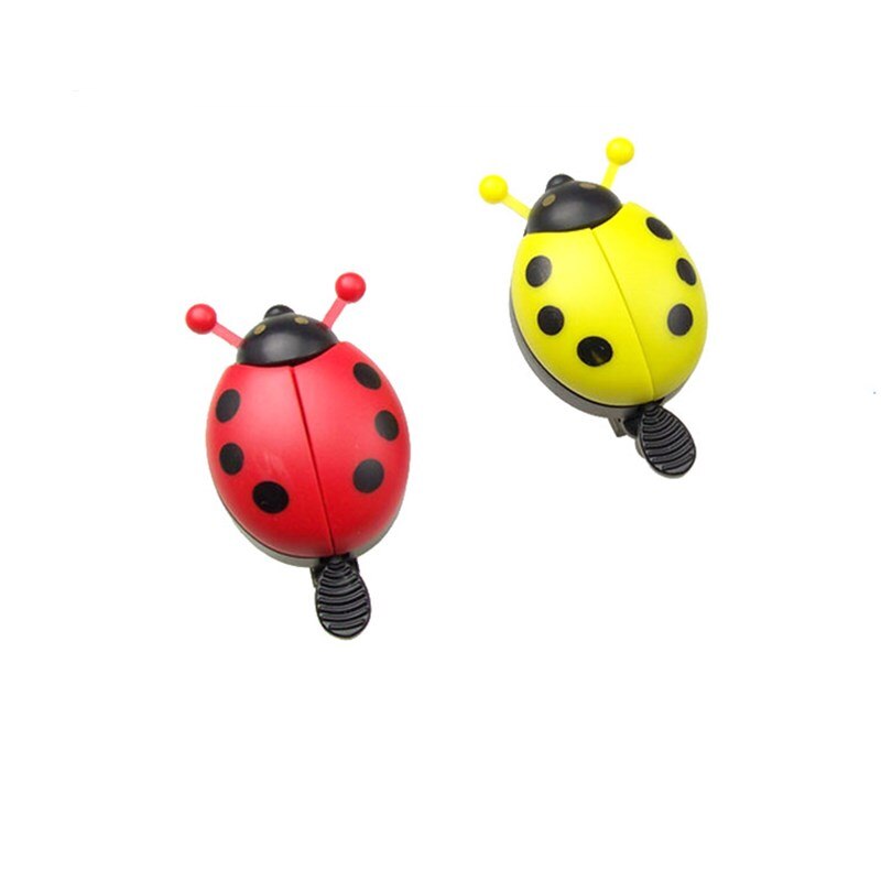 Timbre de bicicleta nueva con dibujos de escarabajo para niños, timbre de mariquita para bicicleta, bocina de paseo, alarma, accesorios para bicicleta, 1 ud.