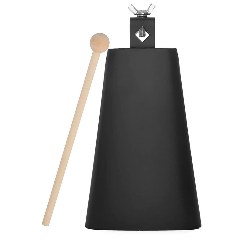Cowbell Cow Bells,Cow Bell For Drum Set Hand Percussion Instruments Cowbells With Handle Stick Castanets