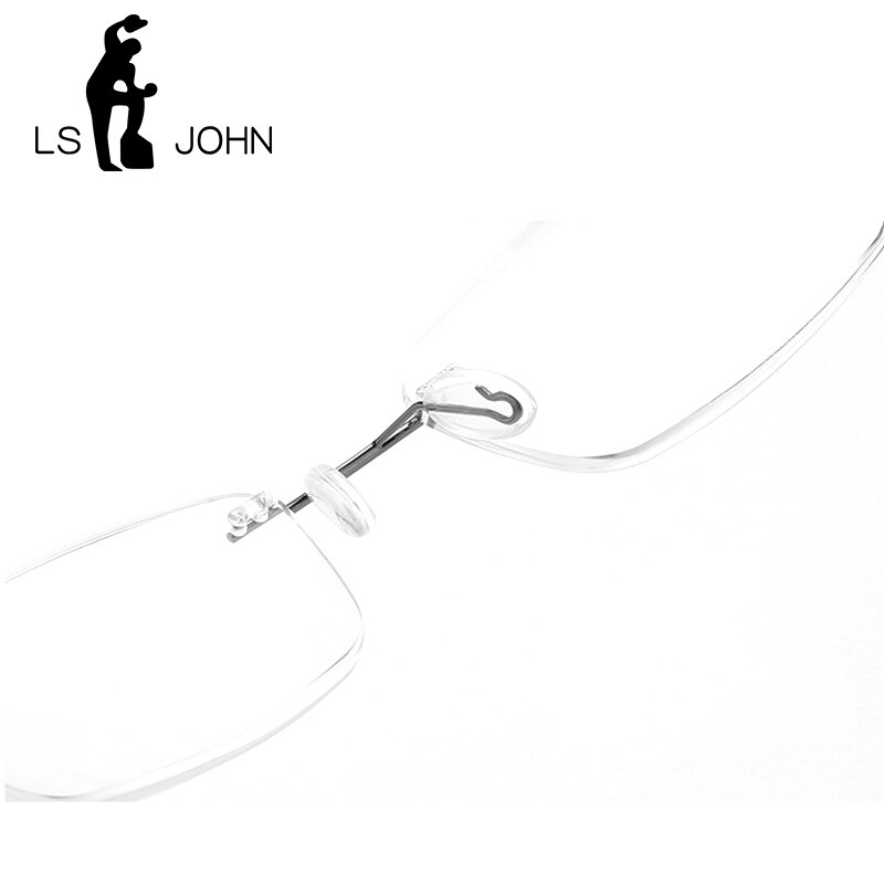 LS JOHN Memory – lunettes de lecture en titane pour hommes, Anti-rayons bleus, Anti-fatigue, presbytie, 1.0, 1.5, 2.0, 2.5, 3.0, 3.5, 4.0