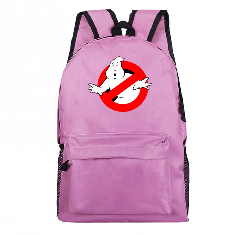 Ghostbuster Backpack Pattern Men Women Travel Knapsack Students Boys Girls Back to School Rucksack: 1