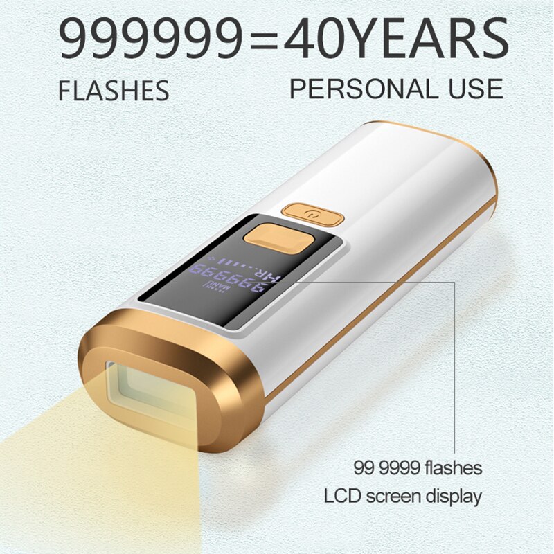 Photoépilateur Laser électrique indolore, , IPL, 999999 000 flashs, pour femmes, pour visage et corps