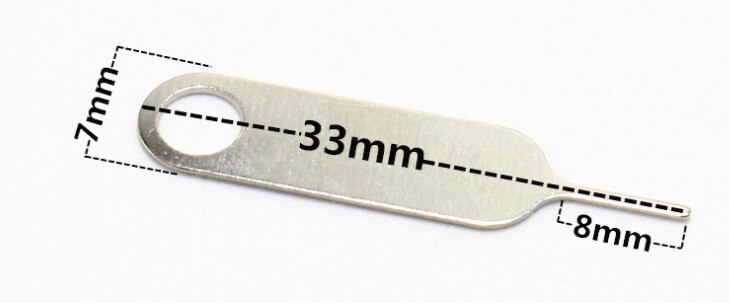 20-1000Pcs Universal Round hole Sim Card Tray Pin Ejecting Removal Needle Opener Ejector For Mobile phone