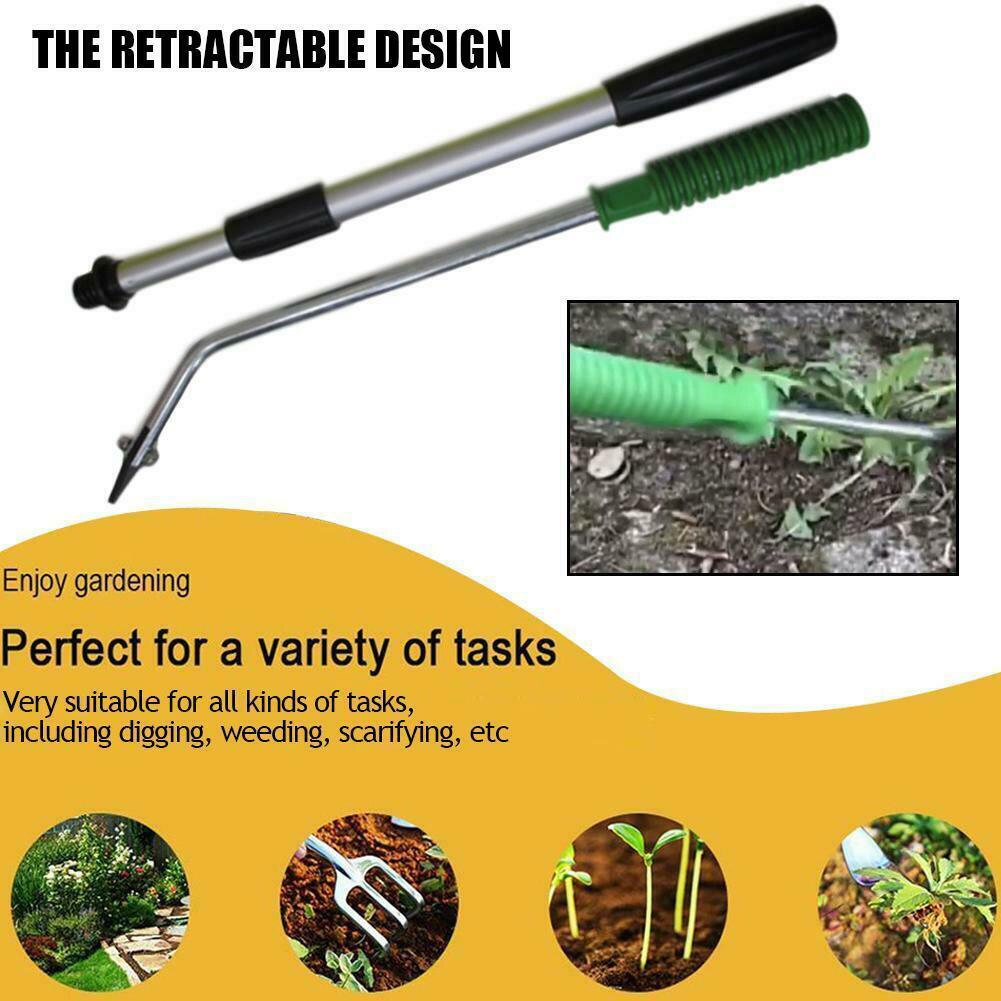 Extending Telescopic Slab Weeding Remover Tool Patio Paving Garden Weeder Outdoor LBShipping