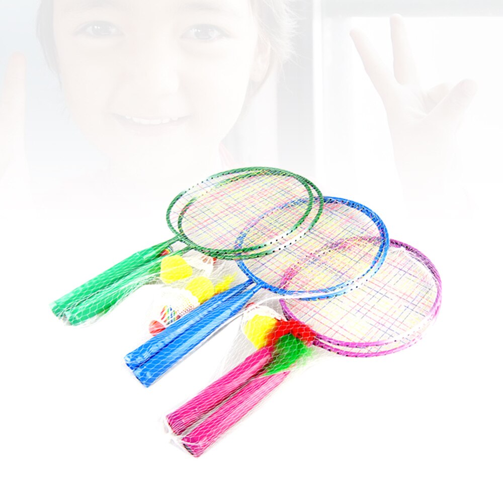 1 Set Tennis Parent-Child Racket Educational Sports Game Toys for Children Boys Kids Outdoor Girls Sports