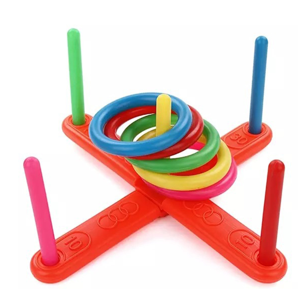 Outdoor Kinderen Speelgoed Plastic Game Niet Giftig Draagbare Multicolor Thuis Educatief Grappige Tuin Hoepel Ring