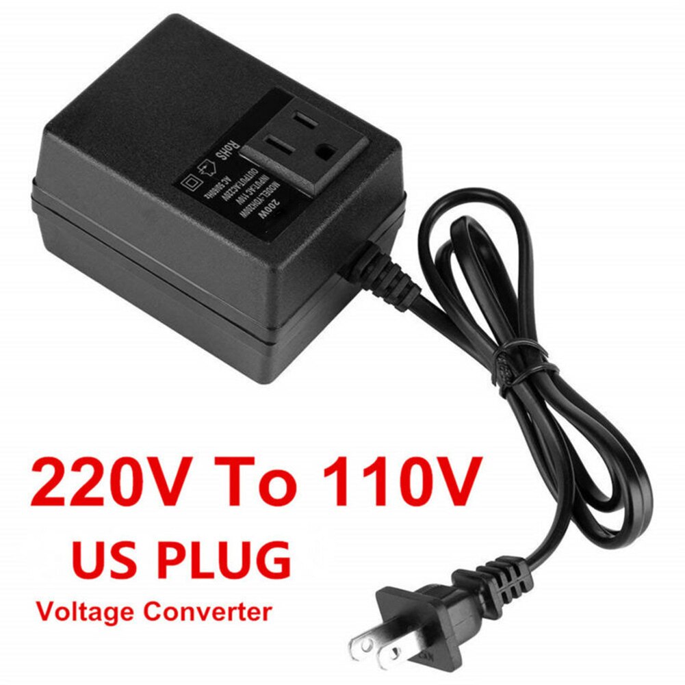 220V 240V Naar 110V 120V 300W Step Down Voltage Converter Voeding Transformator: US Plug