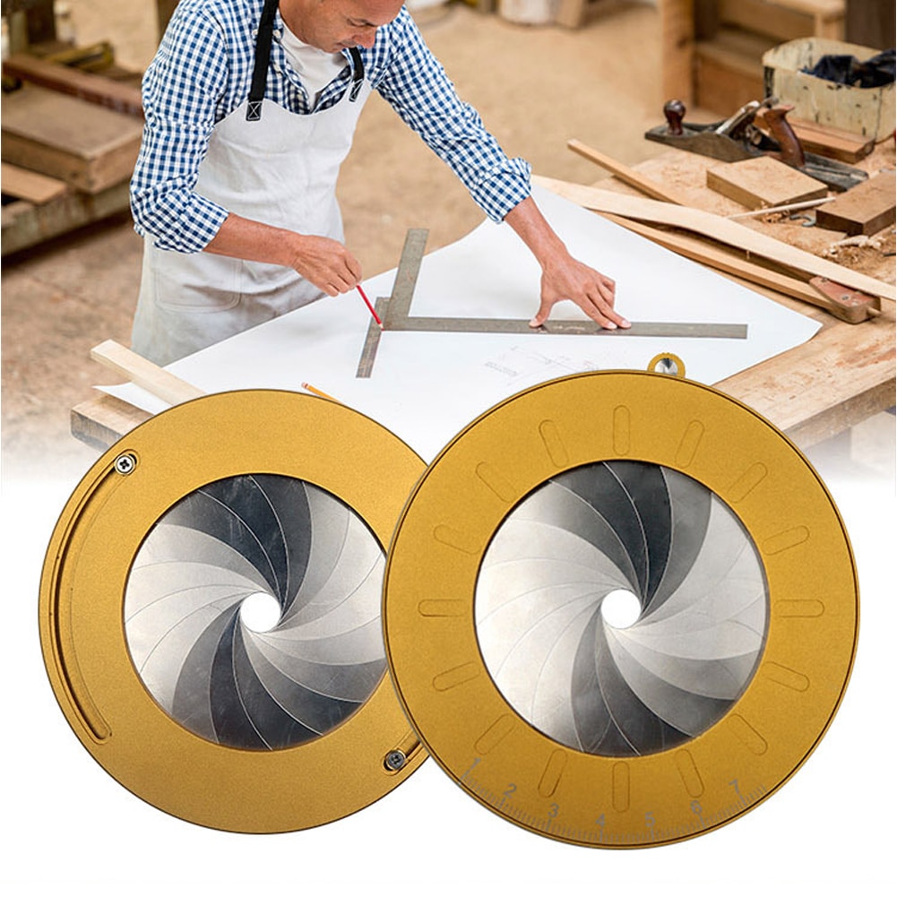 Adjustable Circle Drawing Tool 304 Stainless Steel Measuring Strong Toughness Wooden Portable Drawing Circular