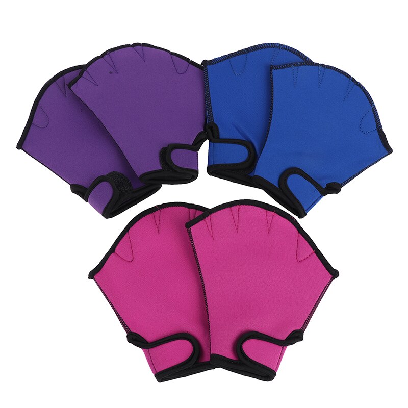 Rękawice do pływania sporty wodne odporność na wodę rękawice bez palców