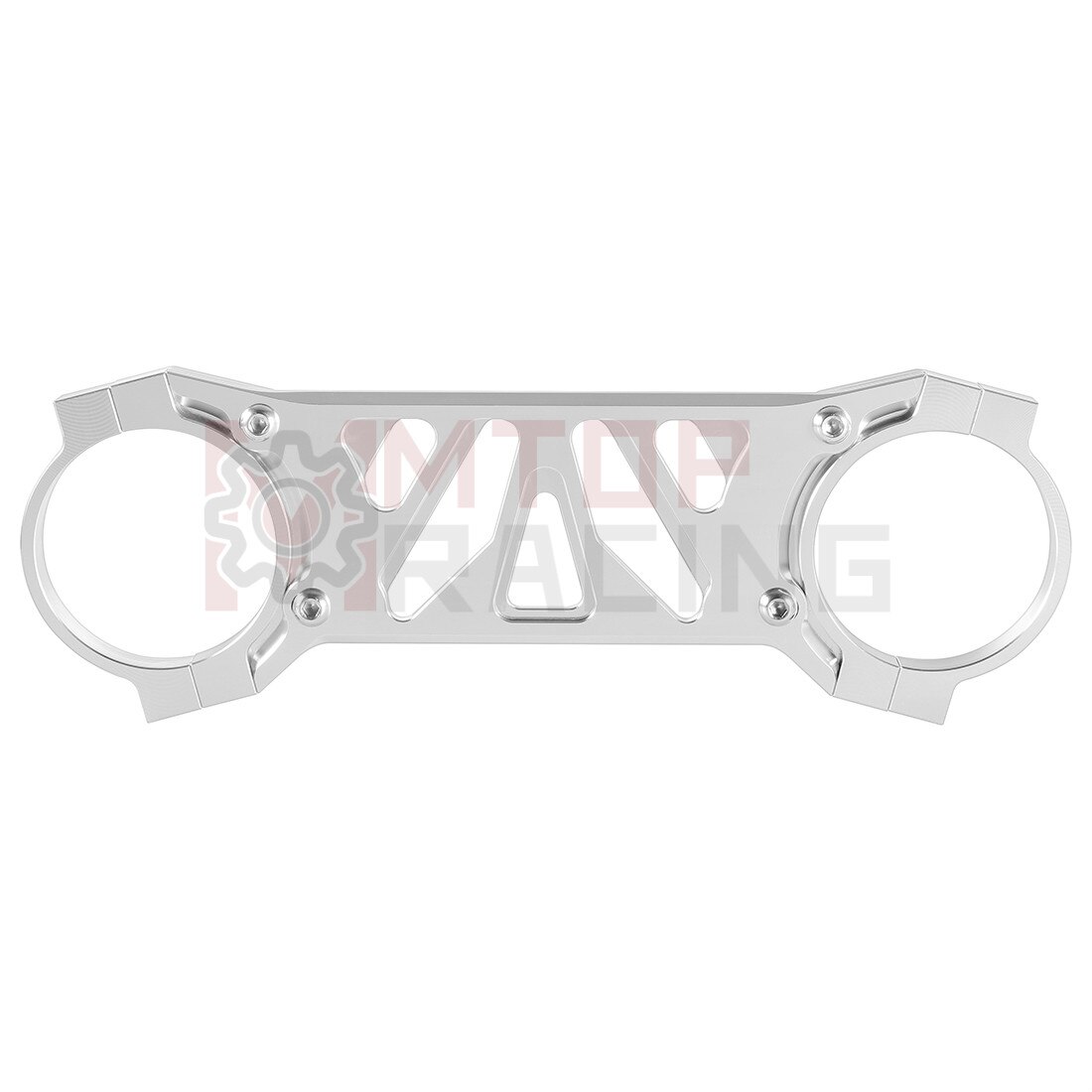 Supporto forcella stabilizzatore forcella anteriore per Yamaha RZ350 4U0 1981-1982 RZ250 4L3 RD250LC 1981-1983 argento oro