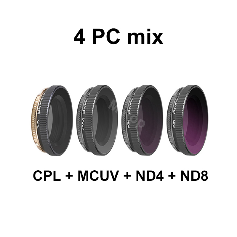 Tauchen Filter CPL Polar Filter für DJI OSMO Action ND 4 8 16 32 UV Schützen Objektiv Filter Für OSMO action Kamera Objektiv Zubehör: CPL UV ND 4 ND8