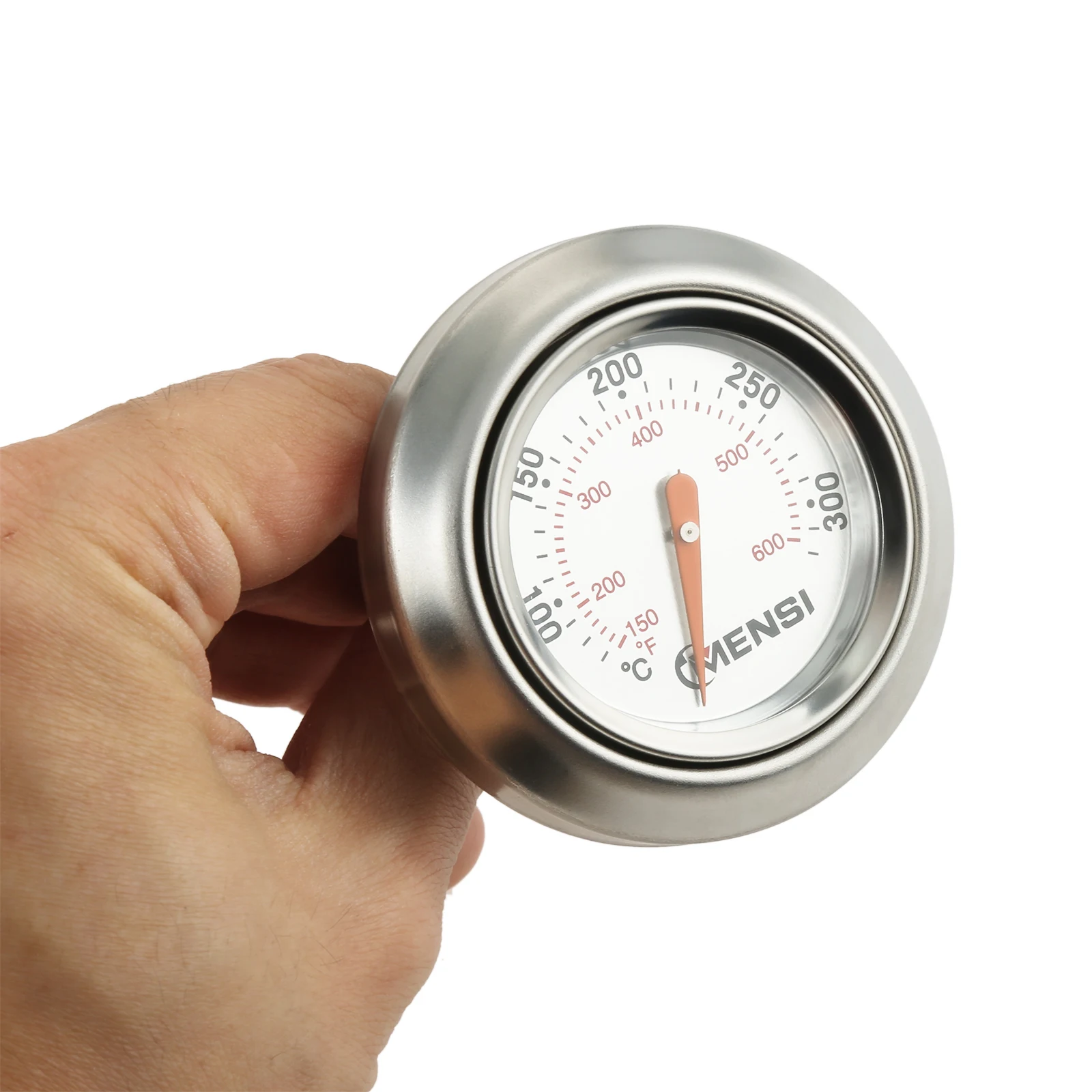Bbq-thermometer met ingebouwde deksel, vervanging voor weber traveller grills, houtskoolgrills, rookovens en barbecues (150-600 °f) voor kamperen.