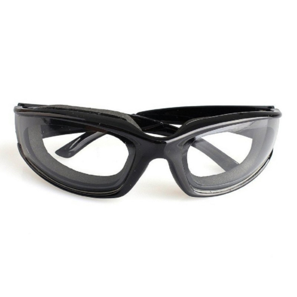 1pc Practical Kitchen Onion Cutting Goggle Glasses Cooking BBQ Chopping Tear Free Protector Kitchen Gadget Goggle Kitchen Toos: Black