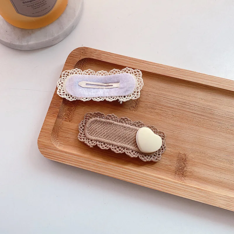 Schattige kinderen haarspeldjes kant beer strikken meisjes hoofdbanden vrouwen haarspelden mooie cartoon beer kind haarspeld baby haaraccessoires