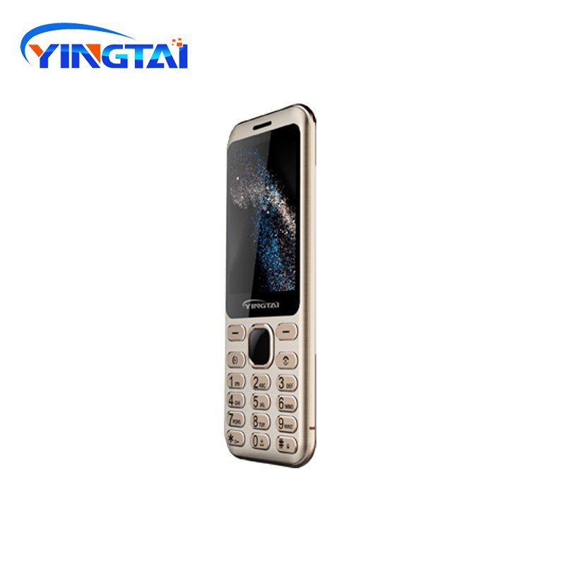 YINGTAI S1 Ultra-dünne Metall Überzug Dual SIM Gebogene Bildschirm Feature Handy Bluetooth Business Handy Unterstützung Vibration